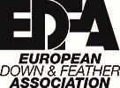 Logo des EDFA e.V.  dem European Down and Feather Association e.V.
